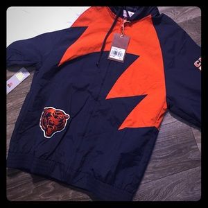 🐻🏈M&N Chicago Bears Windbreaker🏈🐻